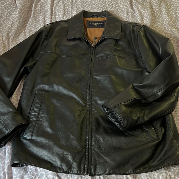 Dockers Other - Dockers Mens Leather Jacket In Size Large